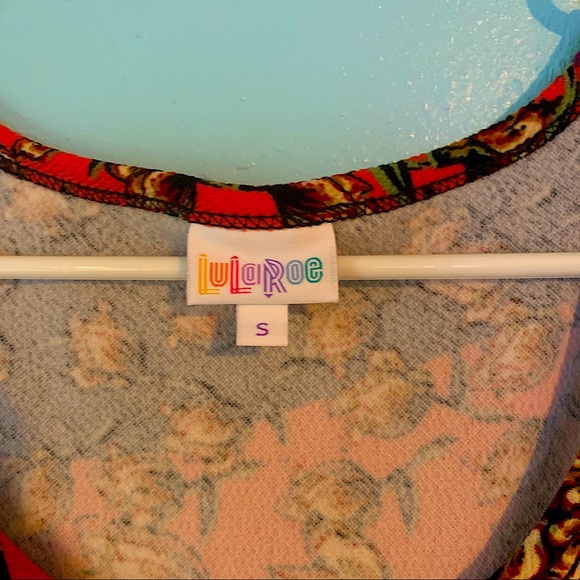 LuLaRoe Dress Nicole - S Floral Print SZ Small NWT - Picture 3 of 5